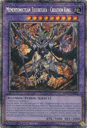 Mementomictlan Tecuhtlica - Creation King (Starlight Rare) (MP25-EN010) - 2025 Mega-Pack 1st Edition