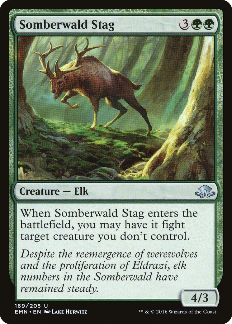 Somberwald Stag (EMN-169) [Eldritch Moon]