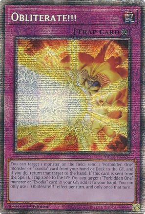 Obliterate!!! (Starlight Rare) (MP25-EN029) - 2025 Mega-Pack 1st Edition