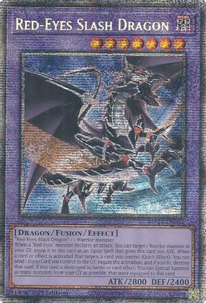 Red-Eyes Slash Dragon (Starlight Rare) (MP25-EN031) - 2025 Mega-Pack 1st Edition
