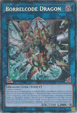 Borrelcode Dragon (Starlight Rare) (MP25-EN040) - 2025 Mega-Pack 1st Edition