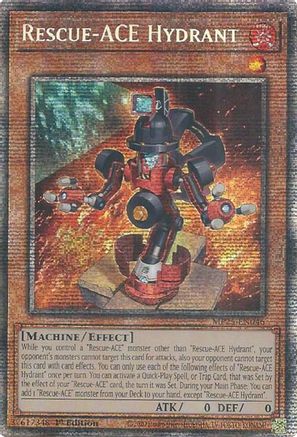 Rescue-ACE Hydrant (Starlight Rare) (MP25-EN046) - 2025 Mega-Pack 1st Edition