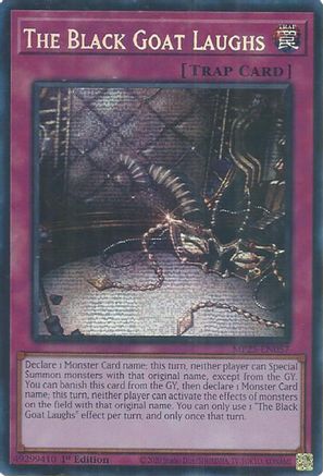The Black Goat Laughs (Prismatic Secret Rare) (MP25-EN057) - 2025 Mega-Pack 1st Edition
