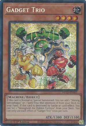 Gadget Trio (Prismatic Secret Rare) (MP25-EN061) - 2025 Mega-Pack 1st Edition