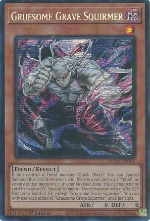 Gruesome Grave Squirmer (Prismatic Secret Rare) (MP25-EN065) - 2025 Mega-Pack 1st Edition
