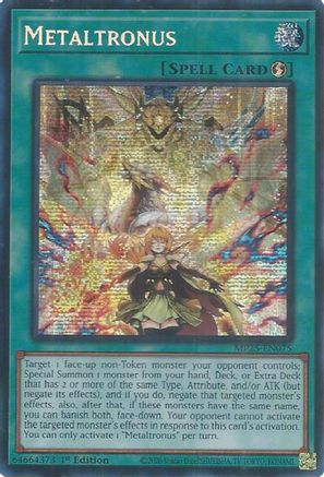 Metaltronus (Prismatic Secret Rare) (MP25-EN075) - 2025 Mega-Pack 1st Edition