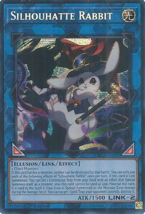 Silhouhatte Rabbit (Prismatic Secret Rare) (MP25-EN090) - 2025 Mega-Pack 1st Edition