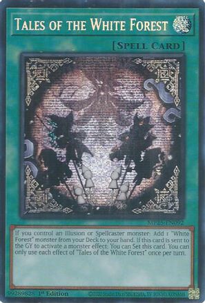 Tales of the White Forest (Prismatic Secret Rare) (MP25-EN092) - 2025 Mega-Pack 1st Edition