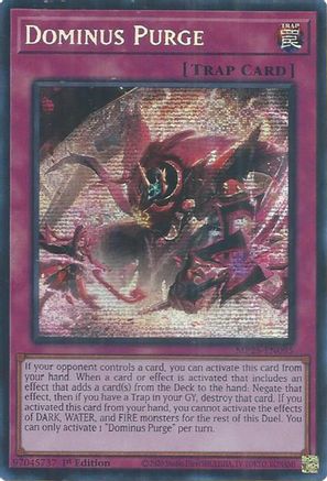 Dominus Purge (Prismatic Secret Rare) (MP25-EN095) - 2025 Mega-Pack 1st Edition