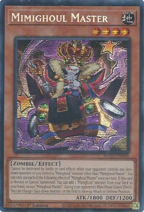 Mimighoul Master (Prismatic Secret Rare) (MP25-EN096) - 2025 Mega-Pack 1st Edition