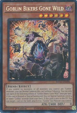 Goblin Bikers Gone Wild (Prismatic Secret Rare) (MP25-EN098) - 2025 Mega-Pack 1st Edition