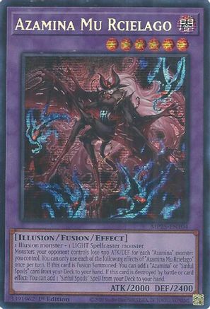 Azamina Mu Rcielago (Prismatic Secret Rare) (MP25-EN104) - 2025 Mega-Pack 1st Edition