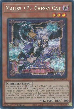 Maliss P Chessy Cat (Prismatic Secret Rare) (MP25-EN123) - 2025 Mega-Pack 1st Edition