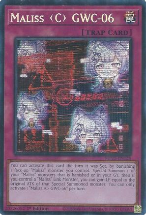 Maliss C GWC-06 (Prismatic Secret Rare) (MP25-EN128) - 2025 Mega-Pack 1st Edition