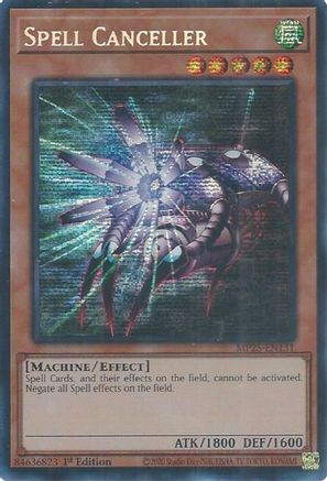 Spell Canceller (Prismatic Secret Rare) (MP25-EN131) - 2025 Mega-Pack 1st Edition