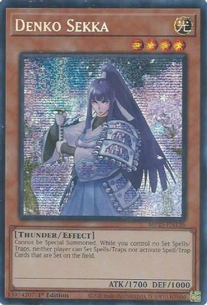 Denko Sekka (Prismatic Secret Rare) (MP25-EN136) - 2025 Mega-Pack 1st Edition