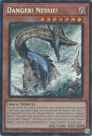 Danger! Nessie! (Prismatic Secret Rare) (MP25-EN141) - 2025 Mega-Pack 1st Edition
