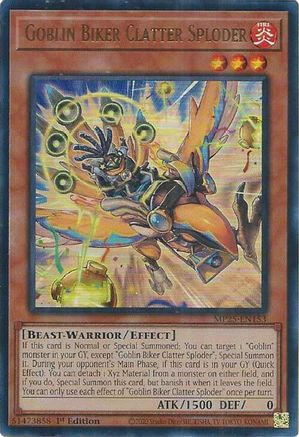 Goblin Biker Clatter Sploder (Ultra Rare) (MP25-EN153) - 2025 Mega-Pack 1st Edition