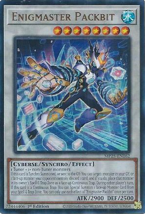 Enigmaster Packbit (Ultra Rare) (MP25-EN162) - 2025 Mega-Pack 1st Edition