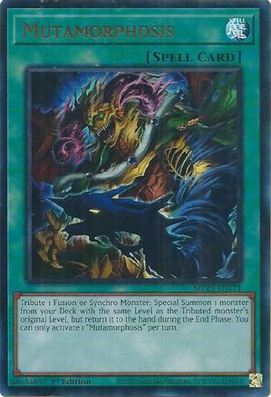 Mutamorphosis (Ultra Rare) (MP25-EN171) - 2025 Mega-Pack 1st Edition