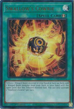 Swallow's Cowrie (Ultra Rare) (MP25-EN174) - 2025 Mega-Pack 1st Edition