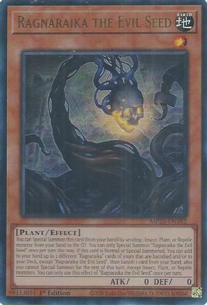 Ragnaraika the Evil Seed (Ultra Rare) (MP25-EN182) - 2025 Mega-Pack 1st Edition