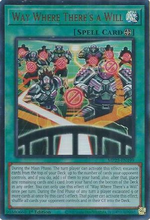 Way Where There's a Will (Ultra Rare) (MP25-EN199) - 2025 Mega-Pack 1st Edition