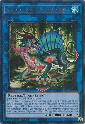 Haggard Lizardose (Ultra Rare) (MP25-EN204) - 2025 Mega-Pack 1st Edition