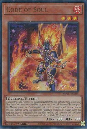 Code of Soul (Ultra Rare) (MP25-EN206) - 2025 Mega-Pack 1st Edition