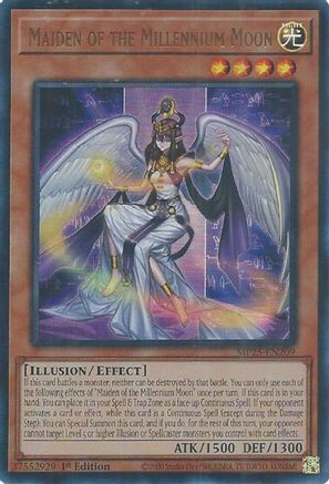 Maiden of the Millennium Moon (Ultra Rare) (MP25-EN209) - 2025 Mega-Pack 1st Edition