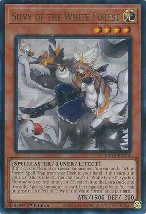 Silvy of the White Forest (Ultra Rare) (MP25-EN214) - 2025 Mega-Pack 1st Edition
