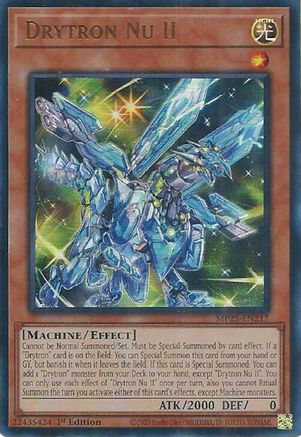Drytron Nu II (Ultra Rare) (MP25-EN217) - 2025 Mega-Pack 1st Edition