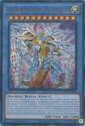 Drytron Meteonis DA Draconids (Ultra Rare) (MP25-EN220) - 2025 Mega-Pack 1st Edition