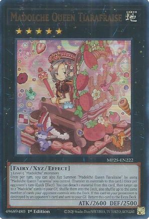 Madolche Queen Tiarafraise (Ultra Rare) (MP25-EN222) - 2025 Mega-Pack 1st Edition