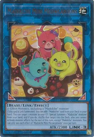 Madolche Mini Meowcaroons (Ultra Rare) (MP25-EN224) - 2025 Mega-Pack 1st Edition