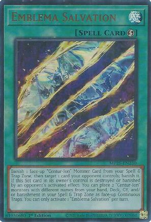 Emblema Salvation (Ultra Rare) (MP25-EN230) - 2025 Mega-Pack 1st Edition