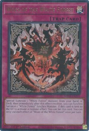 Woes of the White Forest (Ultra Rare) (MP25-EN231) - 2025 Mega-Pack 1st Edition