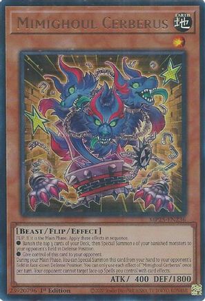 Mimighoul Cerberus (Ultra Rare) (MP25-EN236) - 2025 Mega-Pack 1st Edition