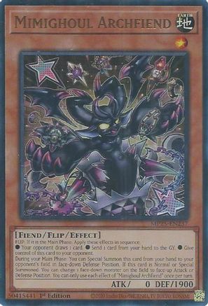 Mimighoul Archfiend (Ultra Rare) (MP25-EN237) - 2025 Mega-Pack 1st Edition