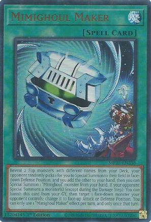Mimighoul Maker (Ultra Rare) (MP25-EN238) - 2025 Mega-Pack 1st Edition