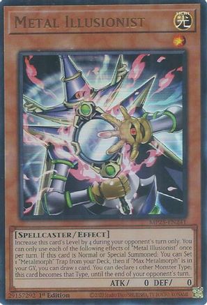 Metal Illusionist (Ultra Rare) (MP25-EN241) - 2025 Mega-Pack 1st Edition