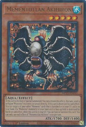 Mementotlan Akihiron (Ultra Rare) (MP25-EN243) - 2025 Mega-Pack 1st Edition