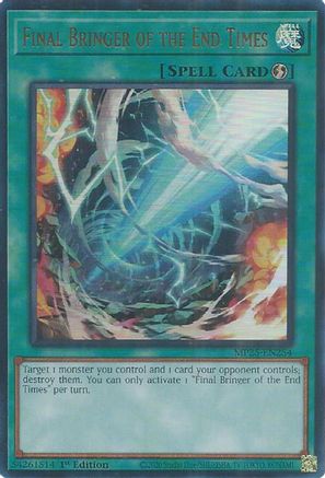 Final Bringer of the End Times (Ultra Rare) (MP25-EN254) - 2025 Mega-Pack 1st Edition