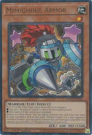 Mimighoul Armor (Ultra Rare) (MP25-EN256) - 2025 Mega-Pack 1st Edition