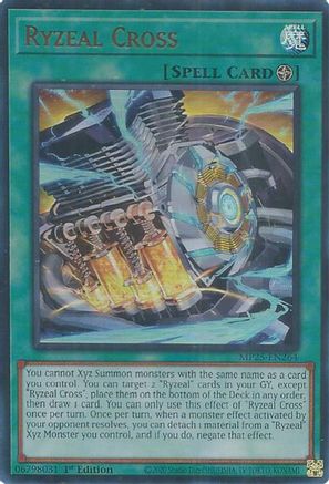 Ryzeal Cross (Ultra Rare) (MP25-EN264) - 2025 Mega-Pack 1st Edition