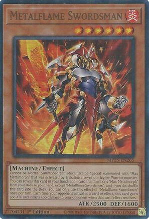 Metalflame Swordsman (Ultra Rare) (MP25-EN265) - 2025 Mega-Pack 1st Edition