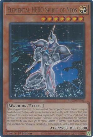Elemental HERO Spirit of Neos (Ultra Rare) (MP25-EN268) - 2025 Mega-Pack 1st Edition