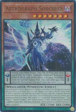 Astrograph Sorcerer (Ultra Rare) (MP25-EN271) - 2025 Mega-Pack 1st Edition