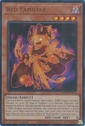 Red Familiar (Ultra Rare) (MP25-EN274) - 2025 Mega-Pack 1st Edition