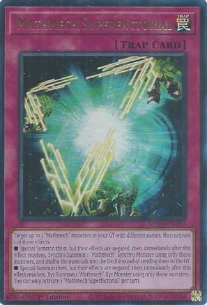 Mathmech Superfactorial (Ultra Rare) (MP25-EN287) - 2025 Mega-Pack 1st Edition